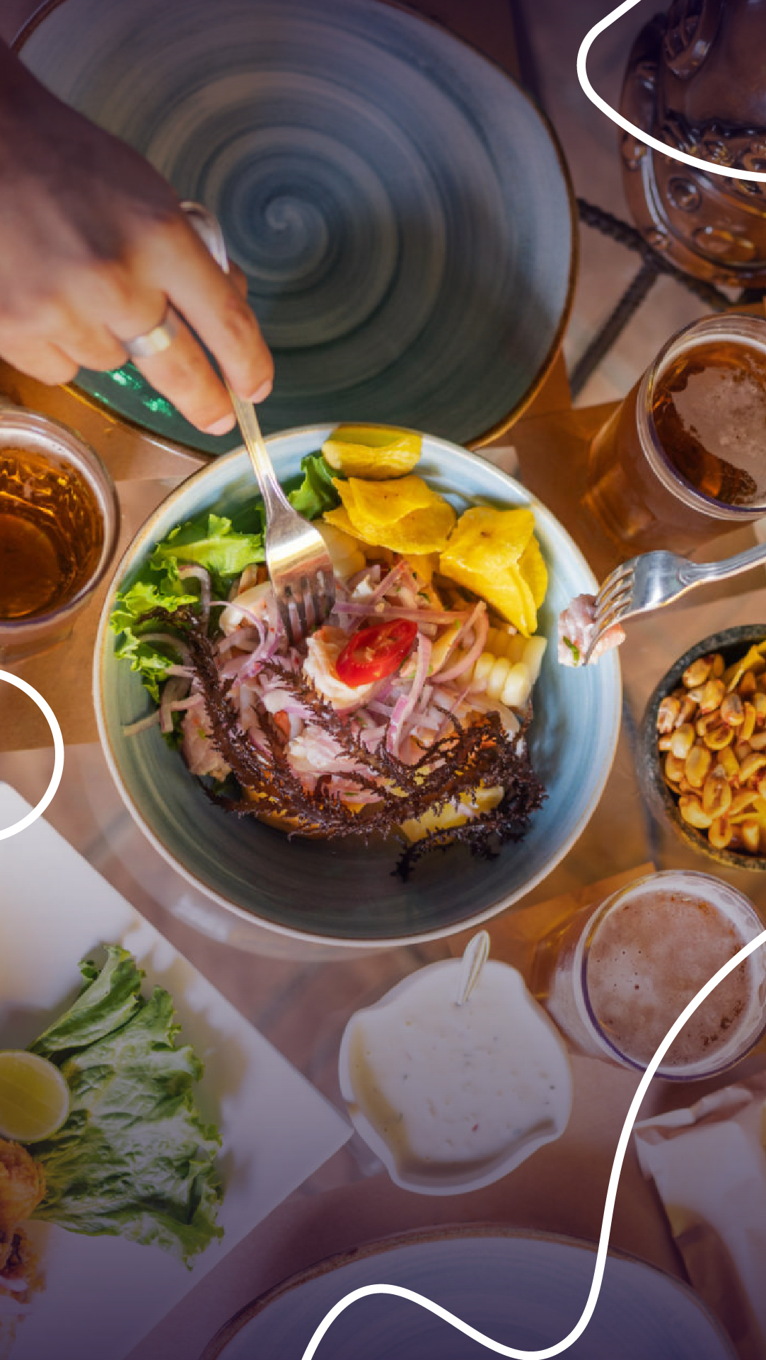 Ahorra S/15 en restaurantes o fast foods