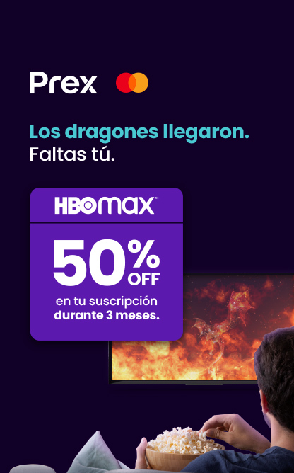 ¡50% de dscto. por 3 meses de suscripción en HBO!