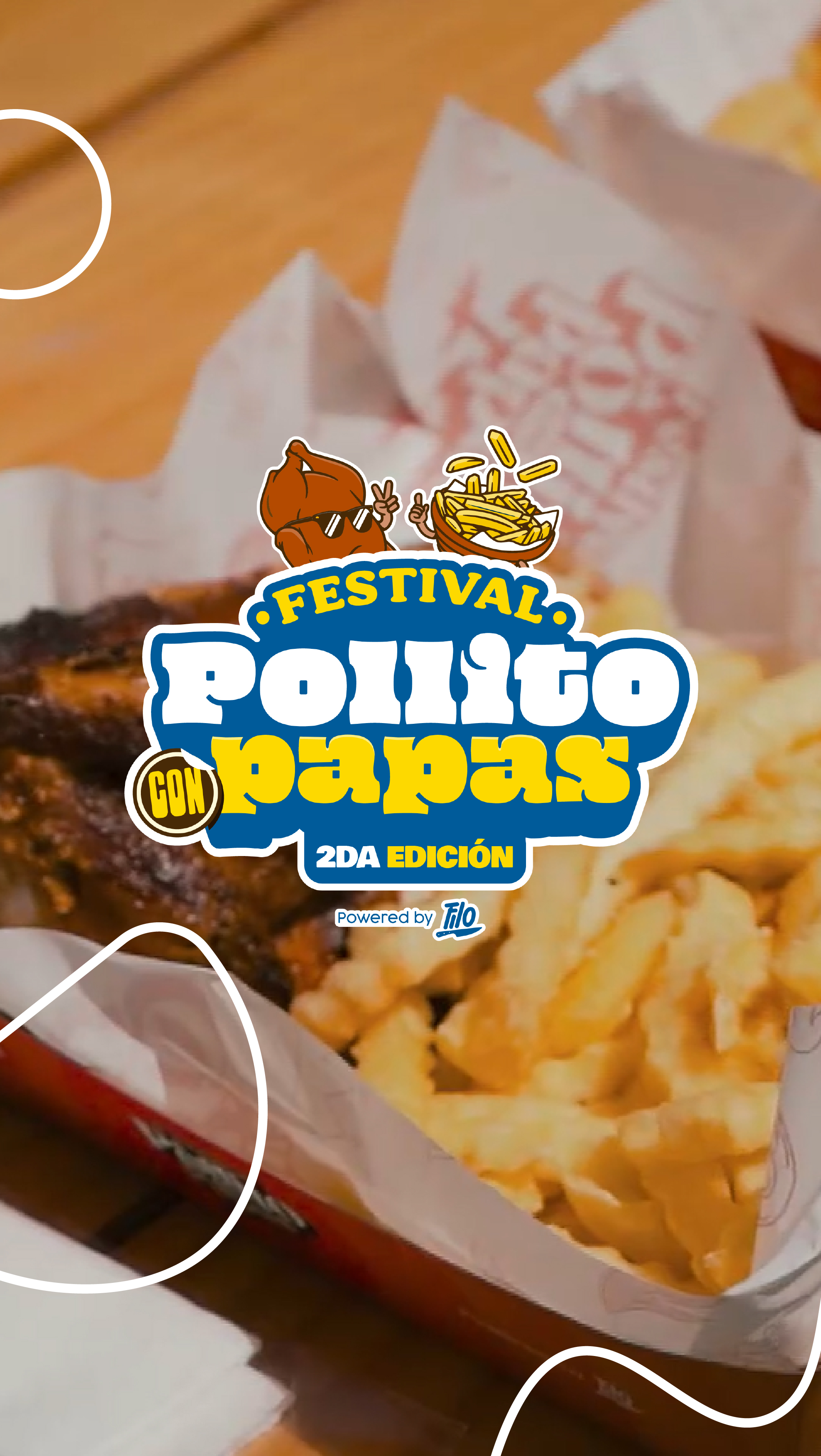 ¡Gana entradas al festival Pollito con Papas!