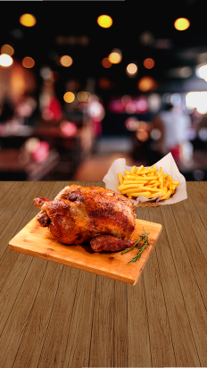 ¿Eres amante del Pollo a la brasa? ¡Aquí es!